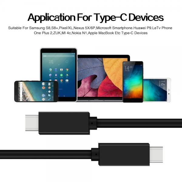 Picture of USB3.1 Gen2 cable 10Gbps 100W TPE(black）